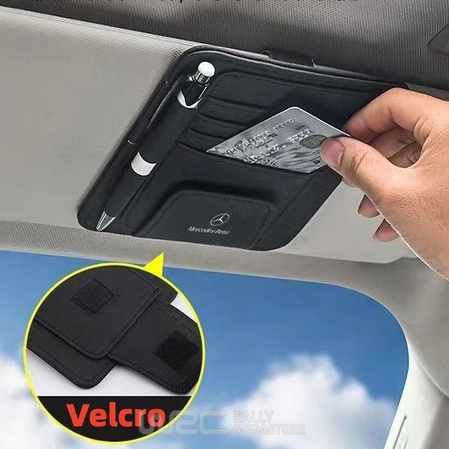 PORTE LUNETTE MULTIFONCTION POUR PARE SOLEIL MERCEDES